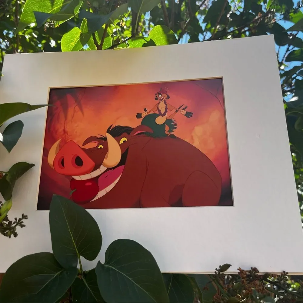 2 Lion King Prints from Disney Parks 